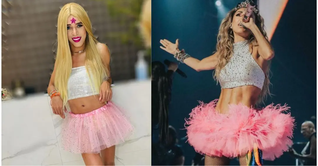 Influencer do Acre ‘vira’ Mia Colucci da novela Rebelde para show da banda em SP; vídeo e fotos