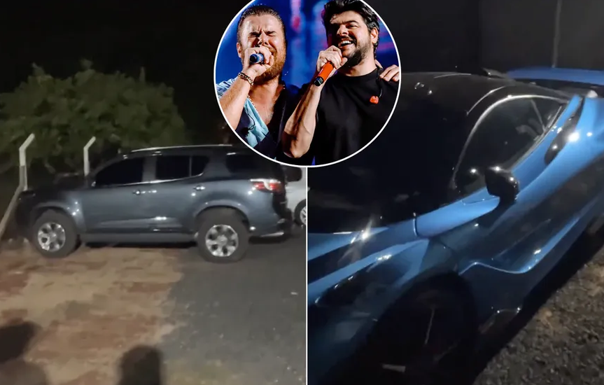 Zé Neto compara seu carro à McLaren de Cristiano, que vale R$ 5 milhões