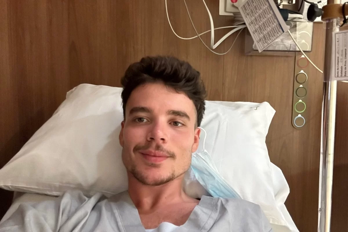 Marido de Sasha vai ao hospital após sentir fortes dores na lombar
