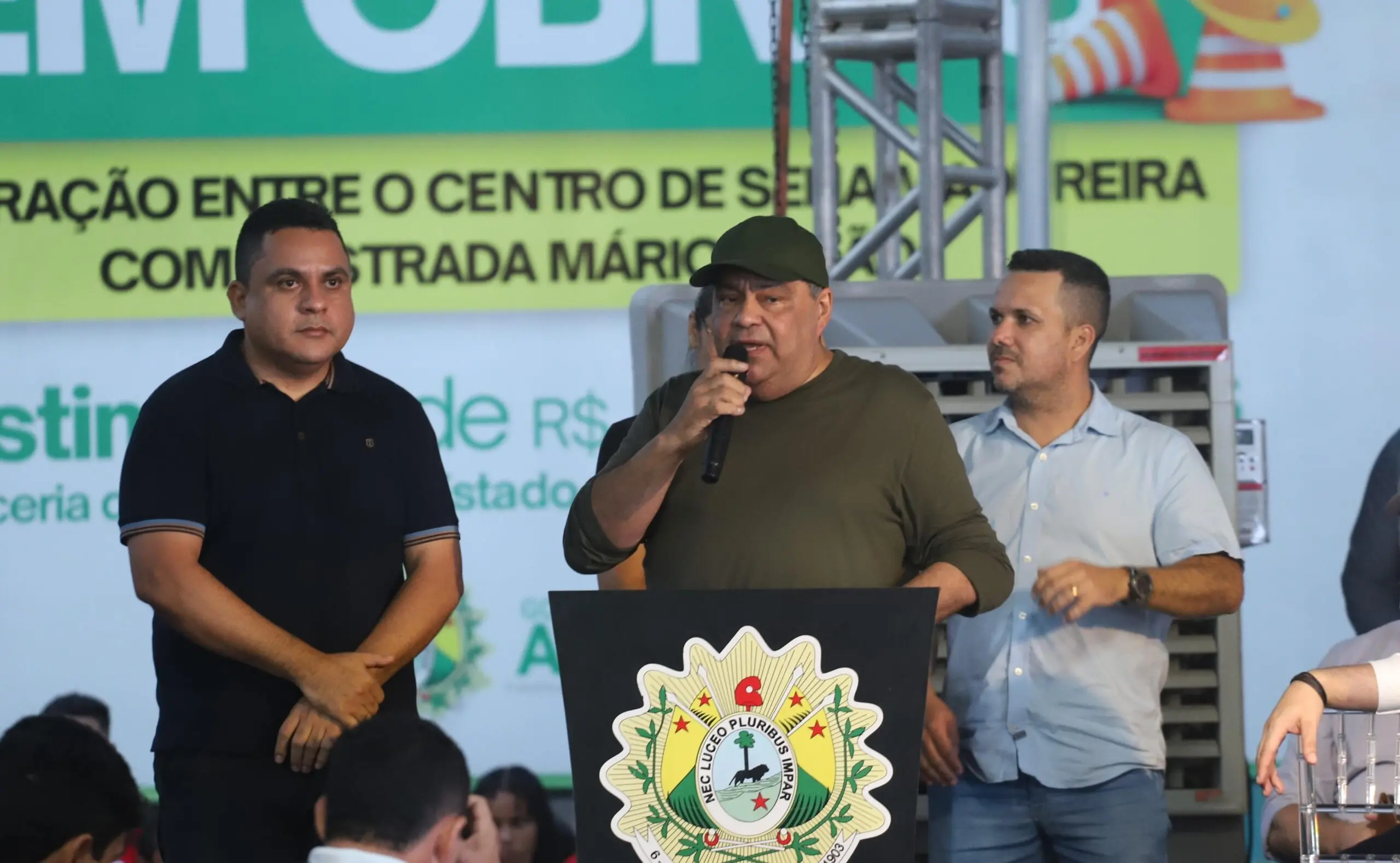 “Deus quis que a ponte fosse inaugurada na minha gestão e de Gladson”, diz Mazinho Serafim
