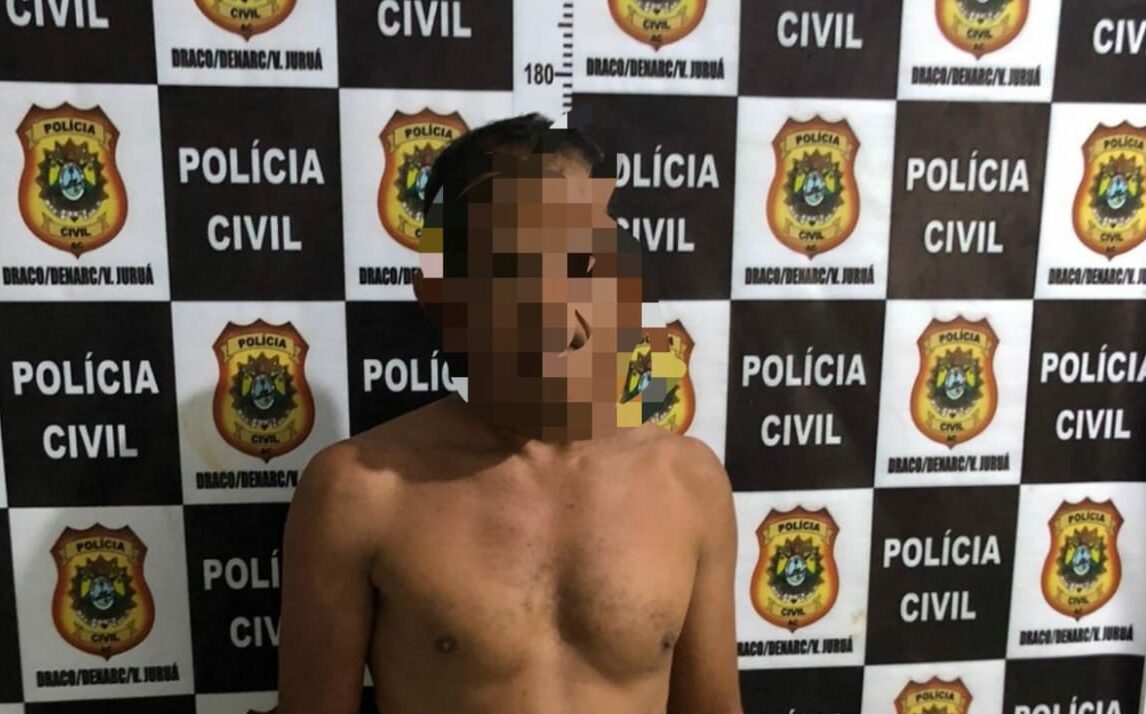 Homem que tentou matar jovem em Cruzeiro do Sul é preso pela polícia