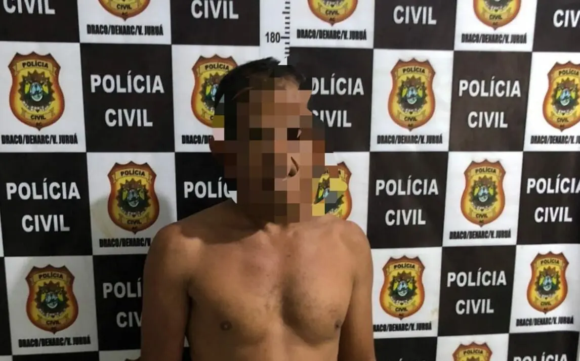 Homem que tentou matar jovem em Cruzeiro do Sul é preso pela polícia