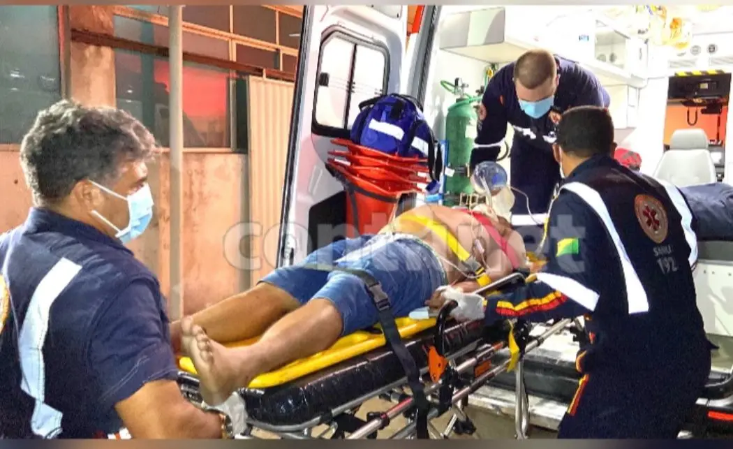 Homem fica em estado grave após ser atropelado na Avenida Ceará, em Rio Branco