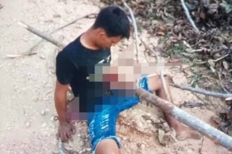 Jovem tem corpo atravessado por tronco ao cair de moto