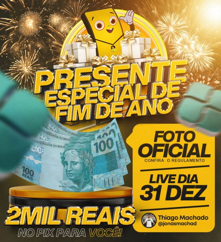 ContilNet e Atacadão do Celular sorteiam R$ 2 mil em dinheiro na virada; participe