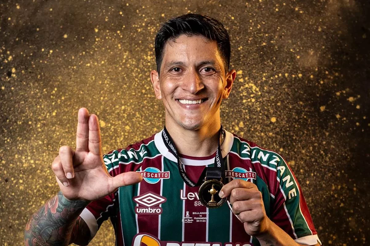 Germán Cano, do Fluminense, é eleito Rei da América Germán Cano, do Fluminense, é eleito Rei da América
