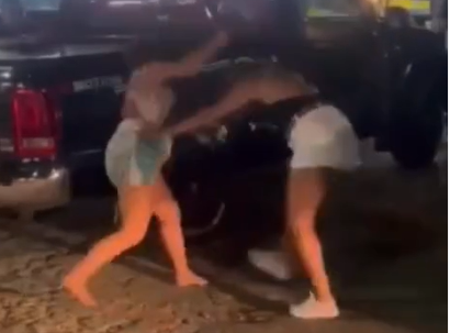 Vídeo mostra briga entre mulheres em posto de combustível em Cruzeiro do Sul; assista