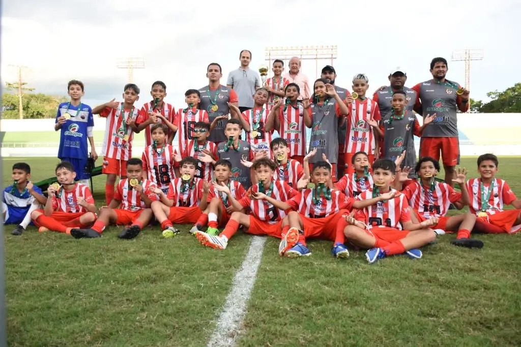 Santa Cruz derrota CT Furacão e conquista Campeonato Estadual Sub-11
