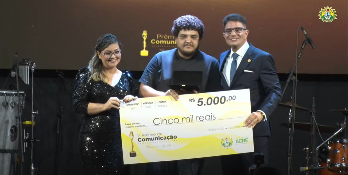 ContilNet conquista 2º lugar na categoria foto do Prêmio de Jornalismo do Governo do Acre
