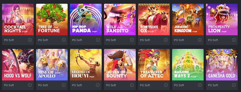PG Soft Slots: Experiência única em jogos online