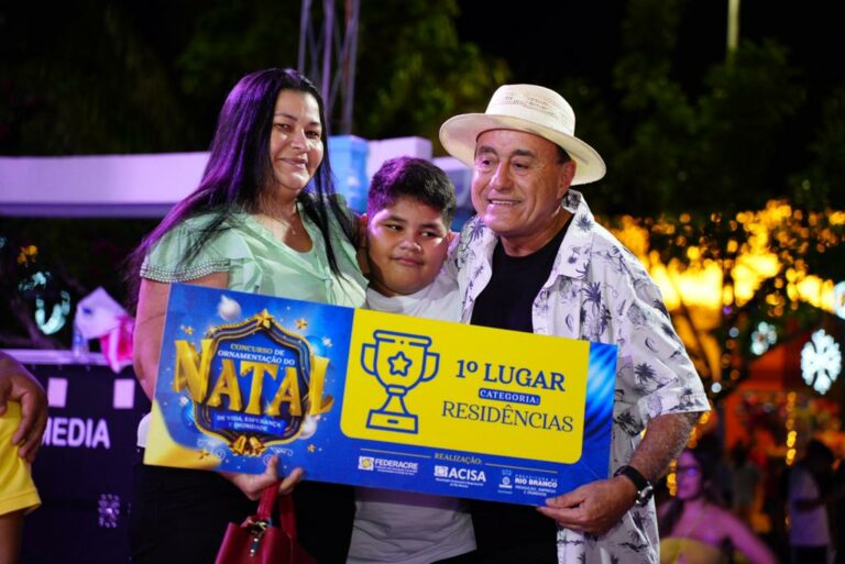 Com R$ 300 mil em prêmios, Bocalom anuncia vencedores do concurso de ornamentação de Natal