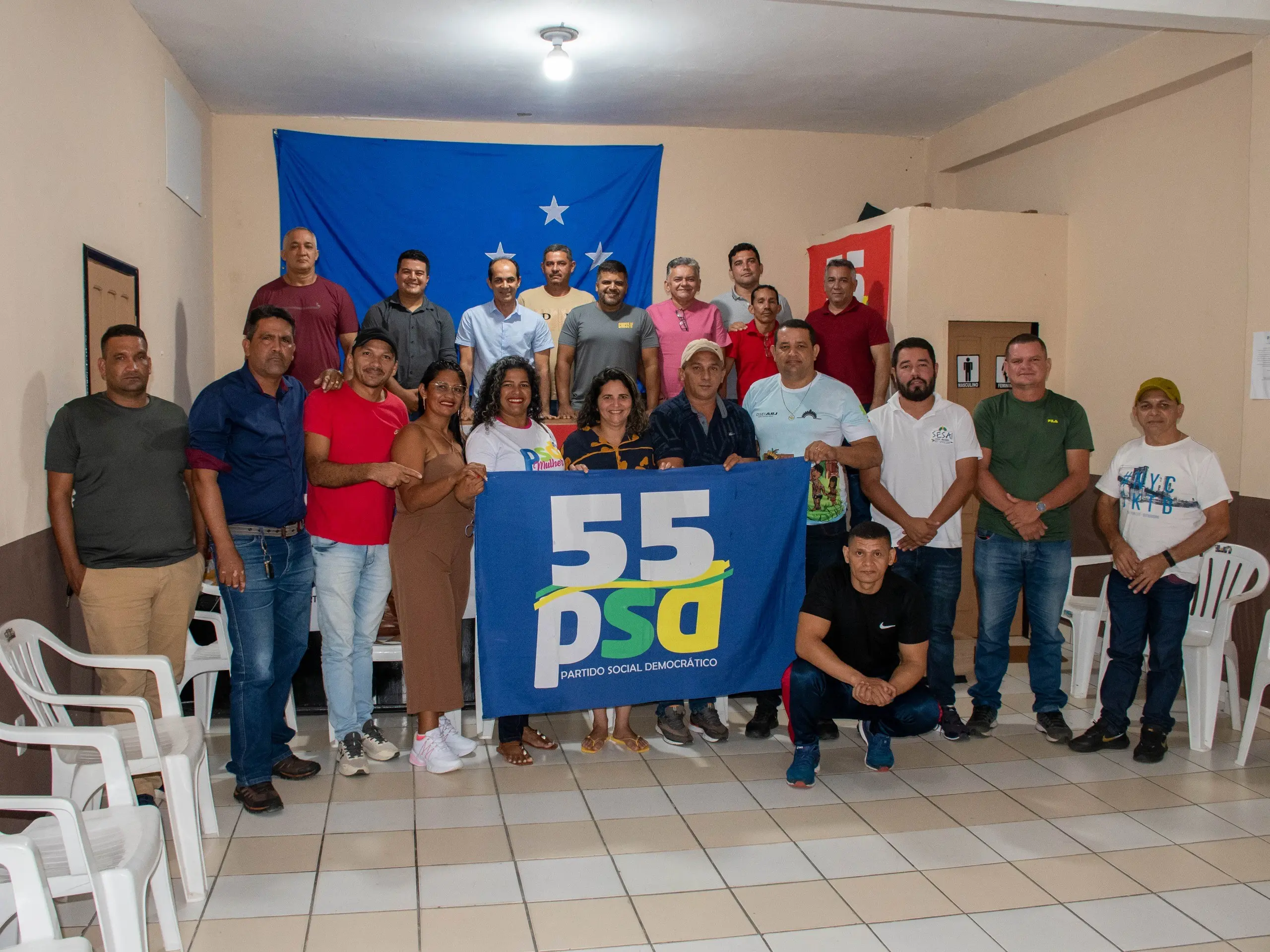 PSD municipal confirma apoio à reeleição de Zequinha Lima em Cruzeiro do Sul