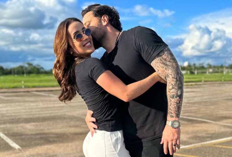 Noivo de Juh Vellegas passa perrengue para pousar no Acre, onde passa Natal e Réveillon com influencer