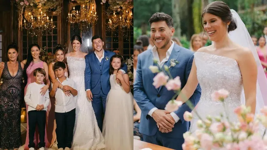 Conheça irmão de Simone e Simaria e veja fotos do casamento luxuoso que uniu irmãs