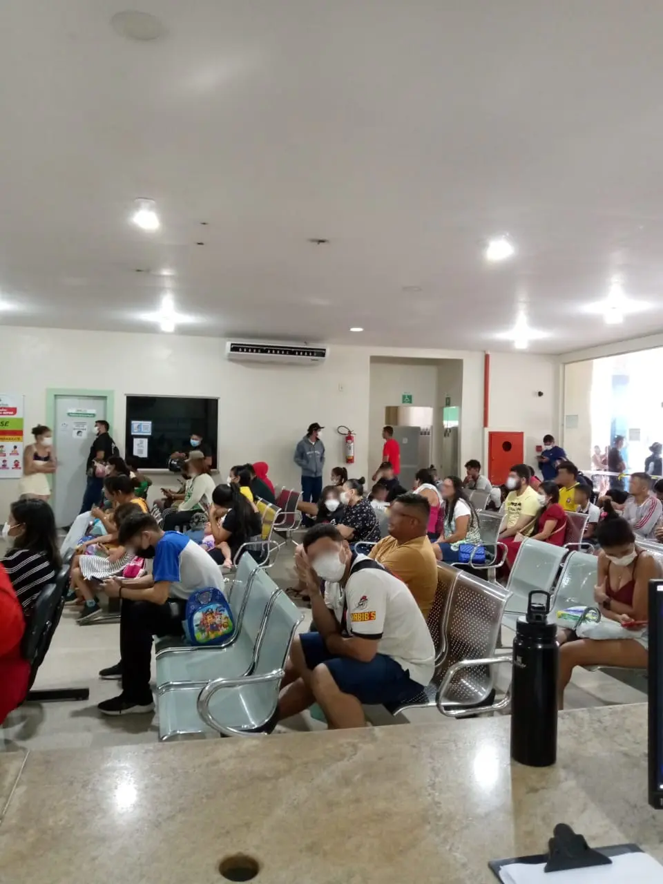 Com aumento de casos de Covid-19, Upas registram superlotação em Rio Branco