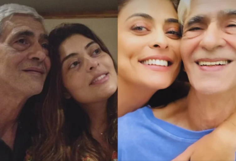Juliana Paes presta homenagem ao pai uma semana após a morte: “Uma dor que corta”
