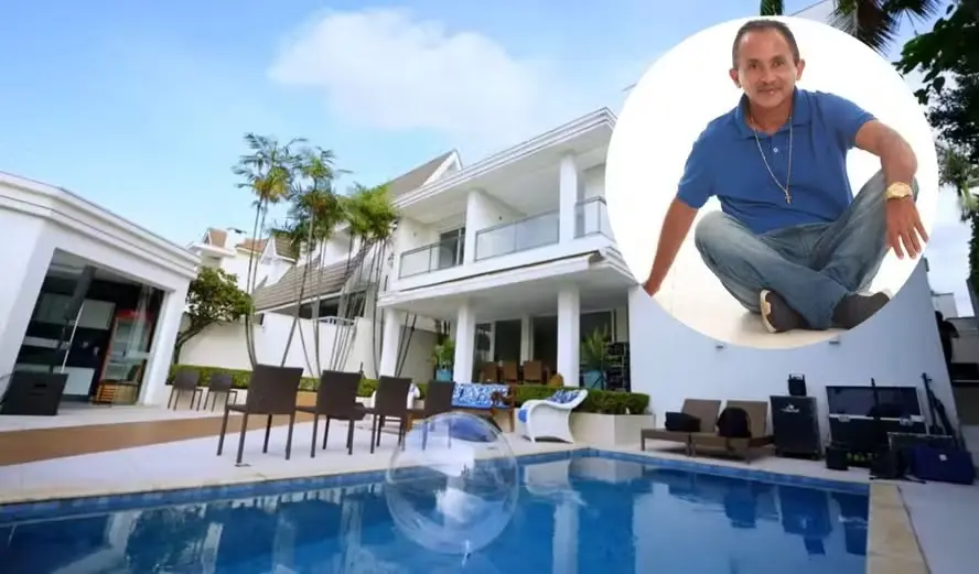 Manoel Gomes, do hit ‘Caneta azul’, mostra nova mansão em SP com carrão