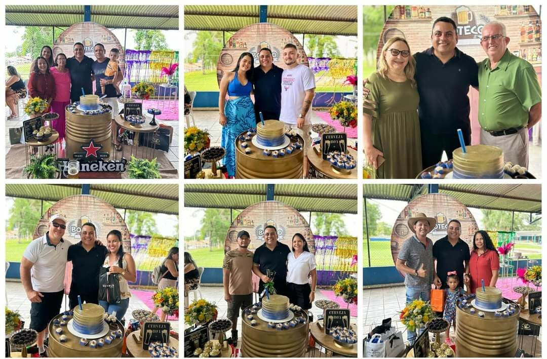 Celebrando 48 anos, deputado Gilberto Lira recebe convidados com festa; FOTOS