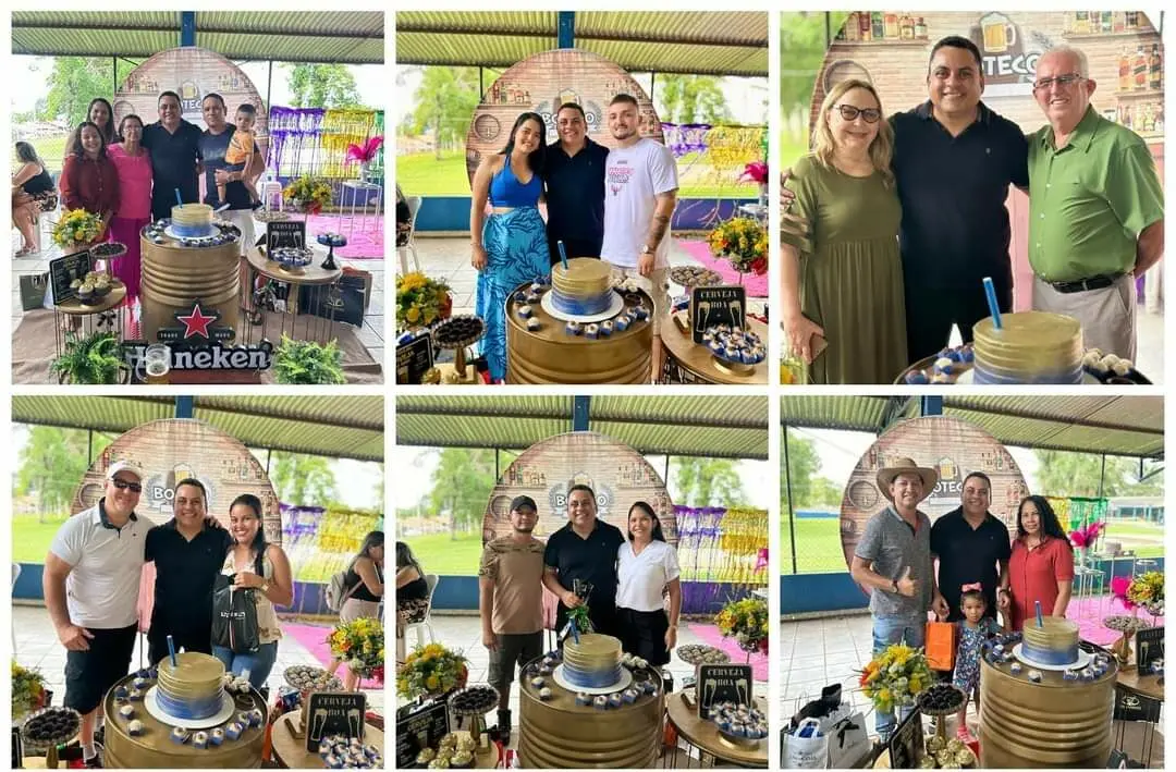 Celebrando 48 anos, deputado Gilberto Lira recebe convidados com festa; FOTOS