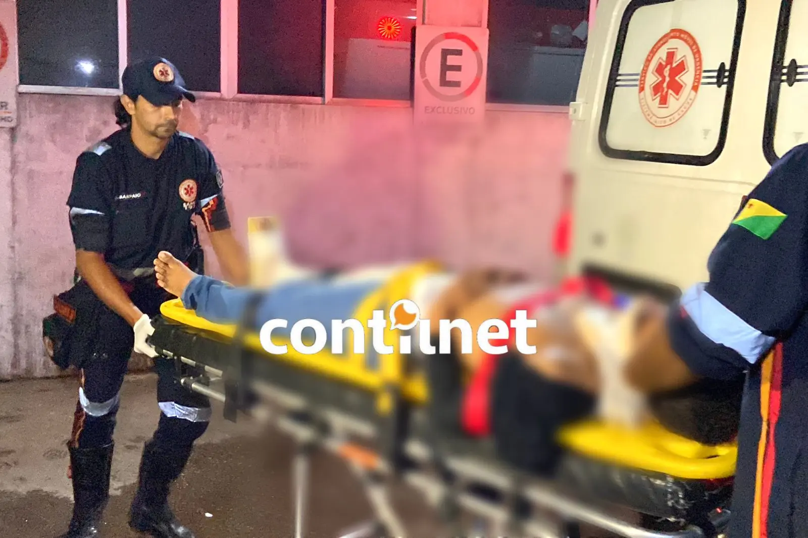Acidente entre carro e moto deixa dois com pernas quebradas na zona rural de Rio Branco