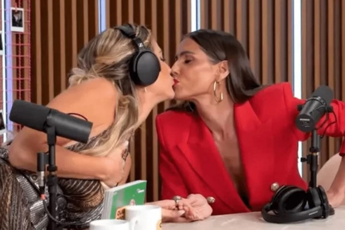 Deborah Secco relembra fora de Giovanna Ewkbank para sexo a três