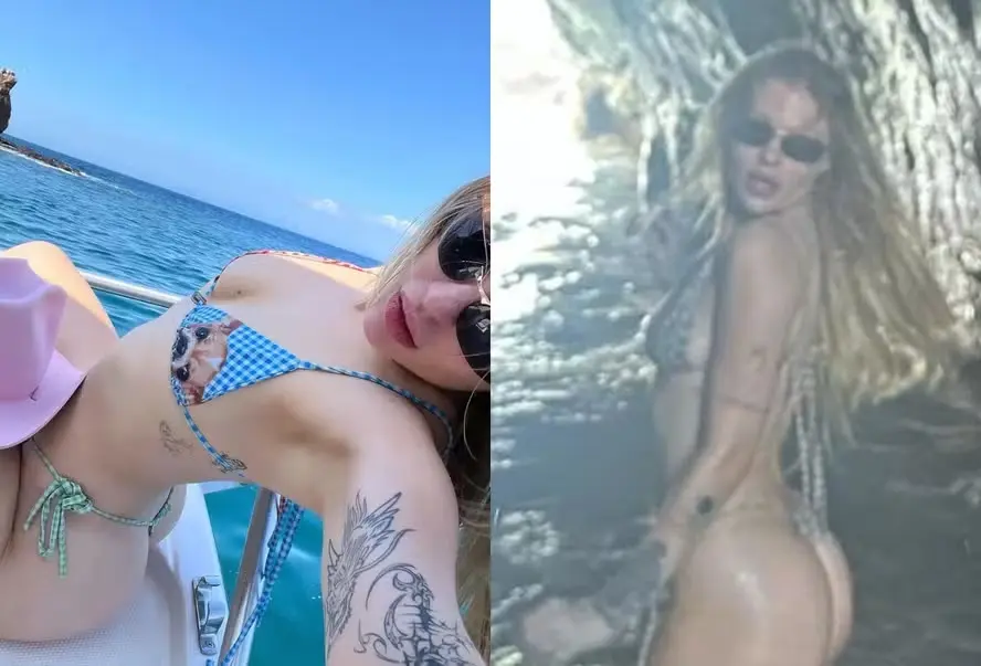 Luísa Sonza recebe elogios ao compartilhar fotos de biquíni