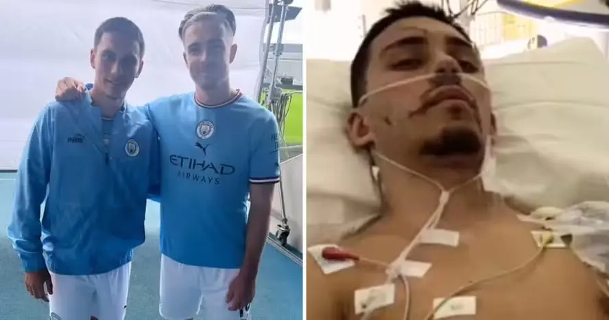 Ex-promessa do City quer voltar ao futebol após ser esfaqueado 32 vezes