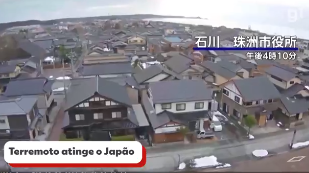 Japão tem alerta de tsunami após terremoto de magnitude 7,6