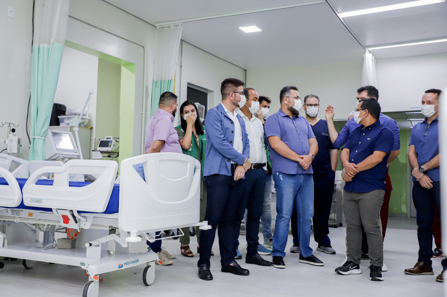 Governo do Acre realiza a entrega de 18 novos leitos de UTI no Into