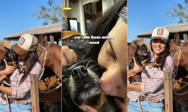 Ana Castela lamenta morte de sua cachorra: ‘É o amor da minha vida’