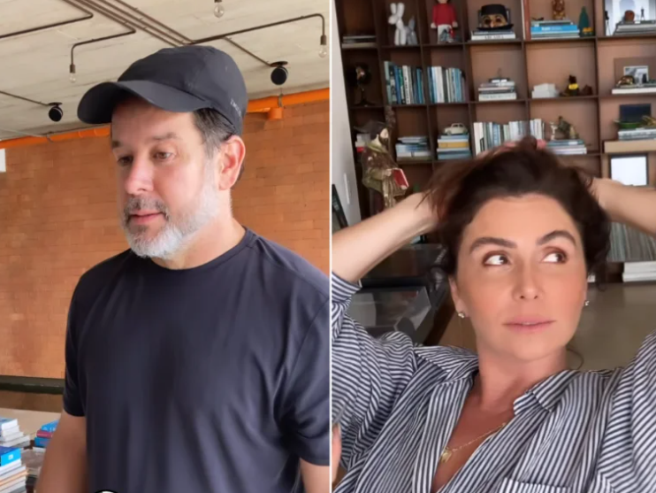 Mais que ex, amigos! Giovanna Antonelli usa casa de Murilo Benício para trabalhar