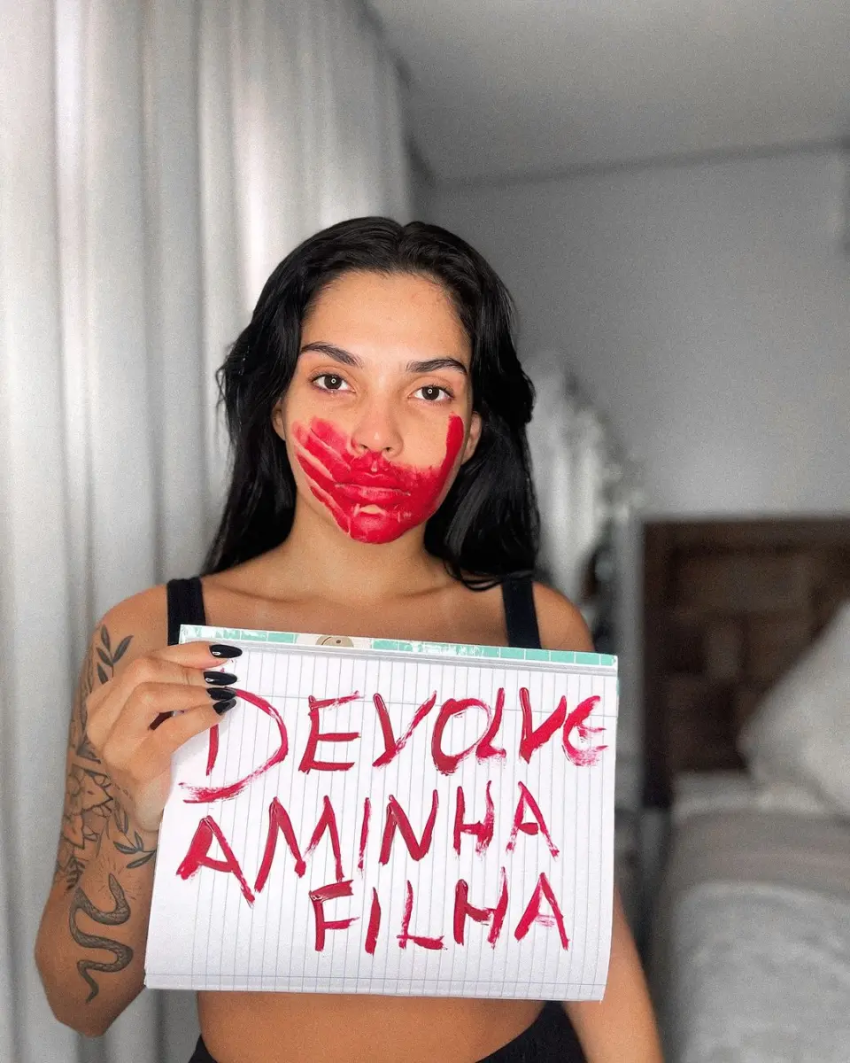 “Devolva minha filha”: Ludmilla Cavalcante protesta nas redes contra PL que revoga Lei de Alienação Parental