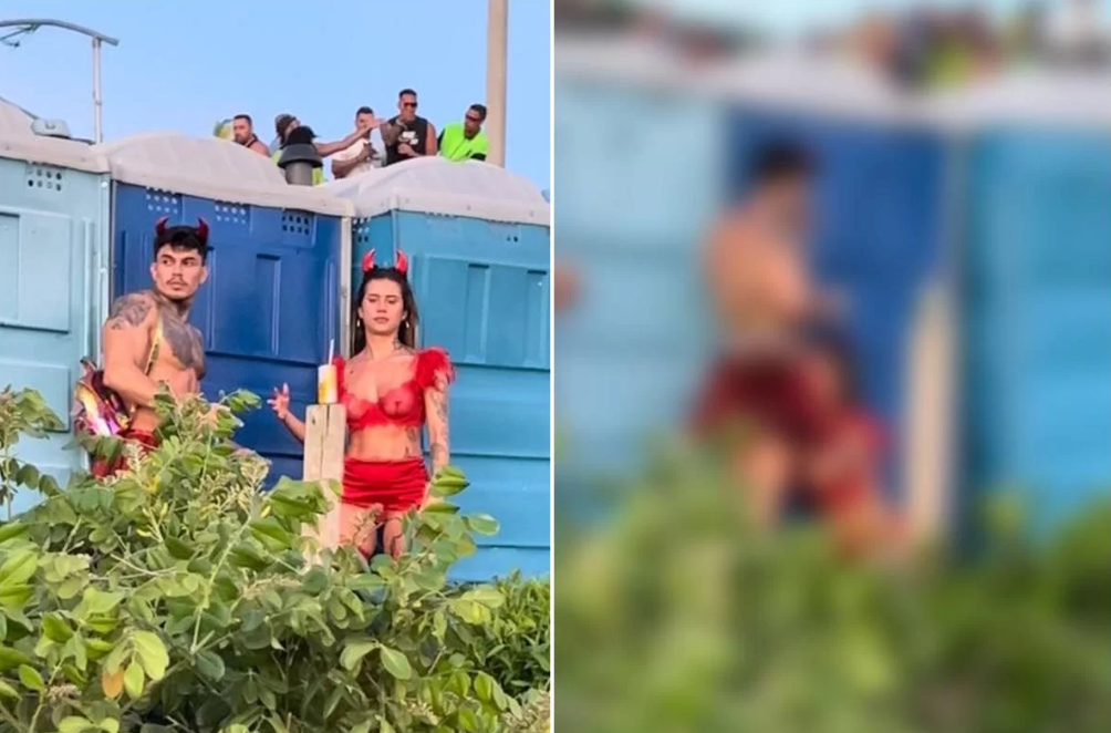 Miss Bumbum rebate críticas após ser flagrada fazendo sexo oral na rua