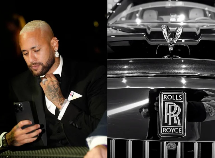 Mais um para coleção! Neymar se presenteia com Rolls-Royce milionário