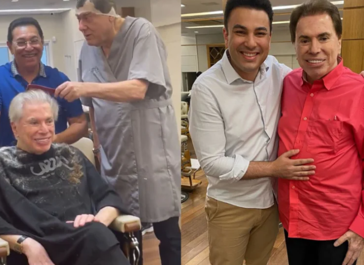 Aos 93 anos, Silvio Santos vai a salão de beleza e passa por transformação no visual Aos 93 anos, Silvio Santos vai a salão de beleza e passa por transformação no visual