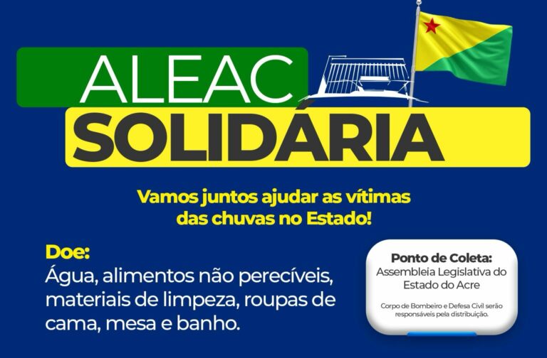 Aleac inicia campanha para ajudar afetados pela enchente