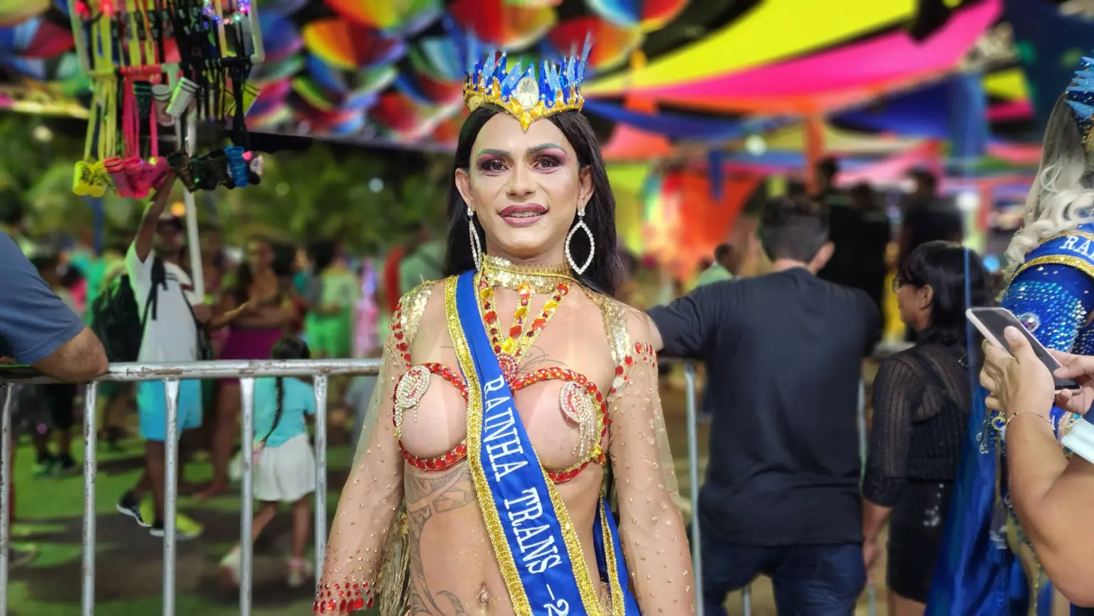 Brenda Strass é eleita Rainha Trans do Carnaval 2024 de Rio Branco; conheça a vencedora