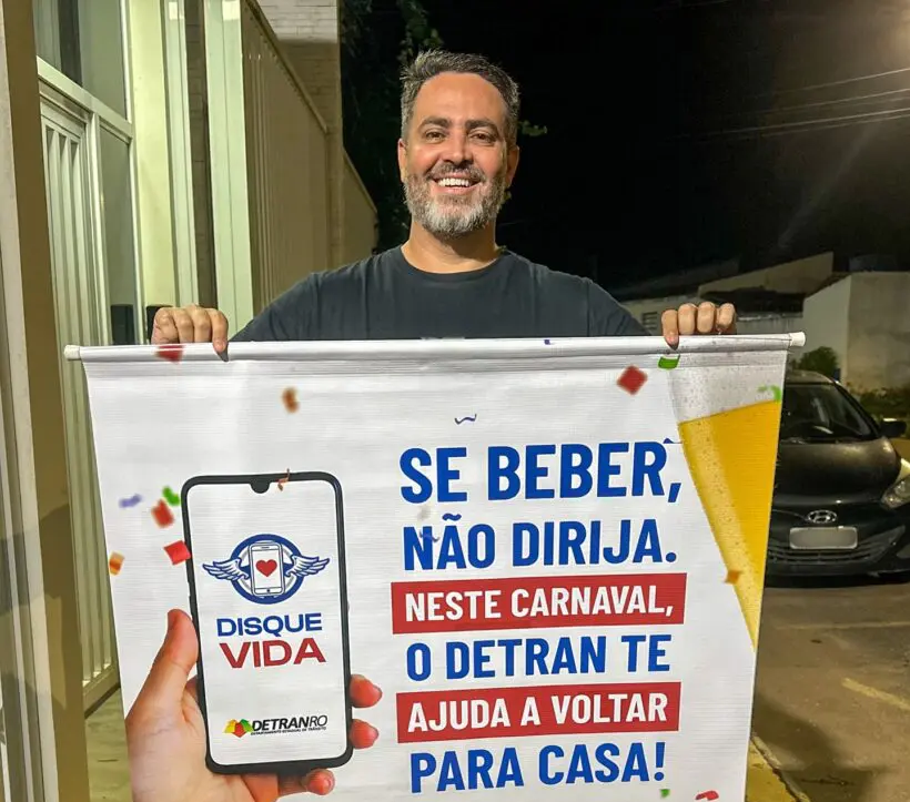 Detran lança iniciativa “Disque Vida” para o Carnaval em Porto Velho