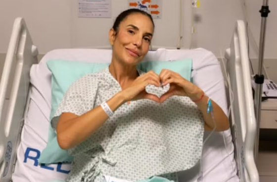 Ivete Sangalo é internada com pneumonia em hospital da Bahia
