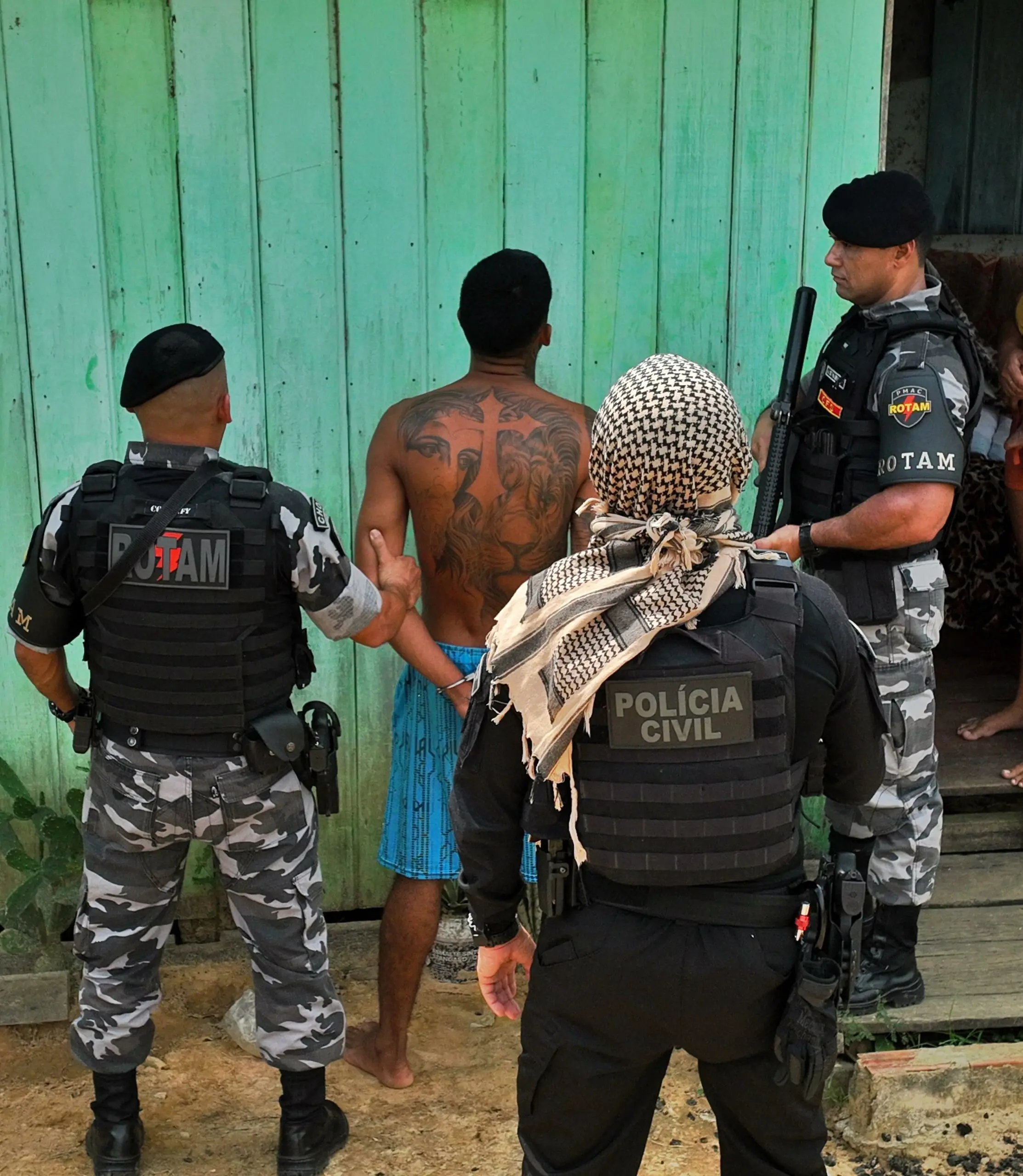 Após se envolver em diversos crimes e confrontar a polícia, ‘Pesadelo’ é preso no Juruá