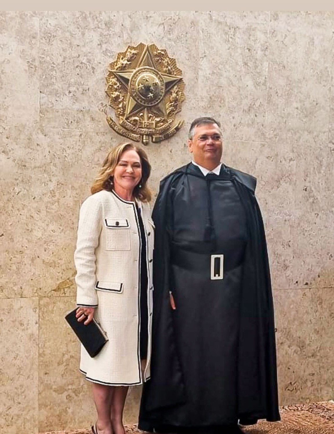 Presidente do TJAC participa de posse de Flavio Dino como ministro do STF: “Uma honra”