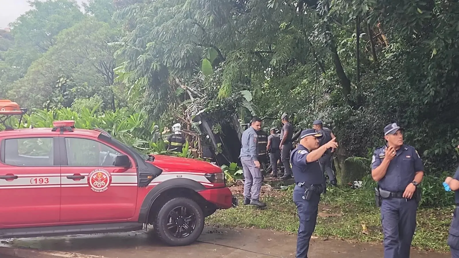 Helicóptero com sete pessoas cai na Grande SP; saiba quem são os donos