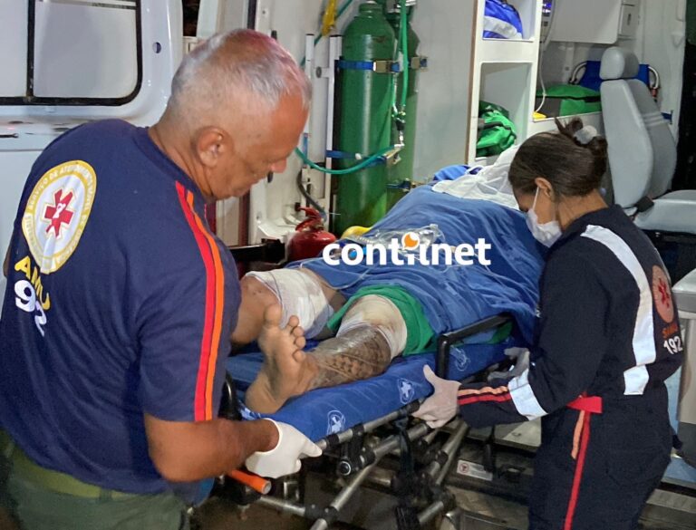 Quinta vítima de acidente aéreo chega a Rio Branco com queimaduras no rosto e nas pernas