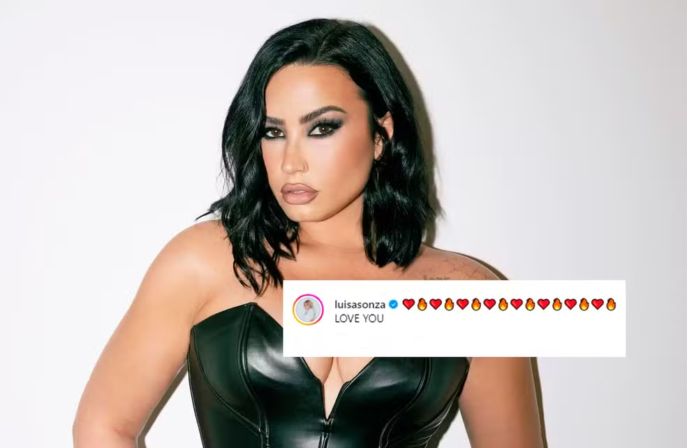 Após cantar com Demi Lovato, Luísa Sonza deixa declaração para cantora