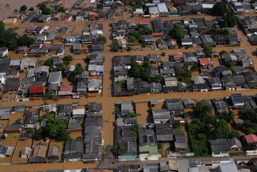 Número de desabrigados ultrapassa 4 mil em Rio Branco; 50 bairros são atingidos