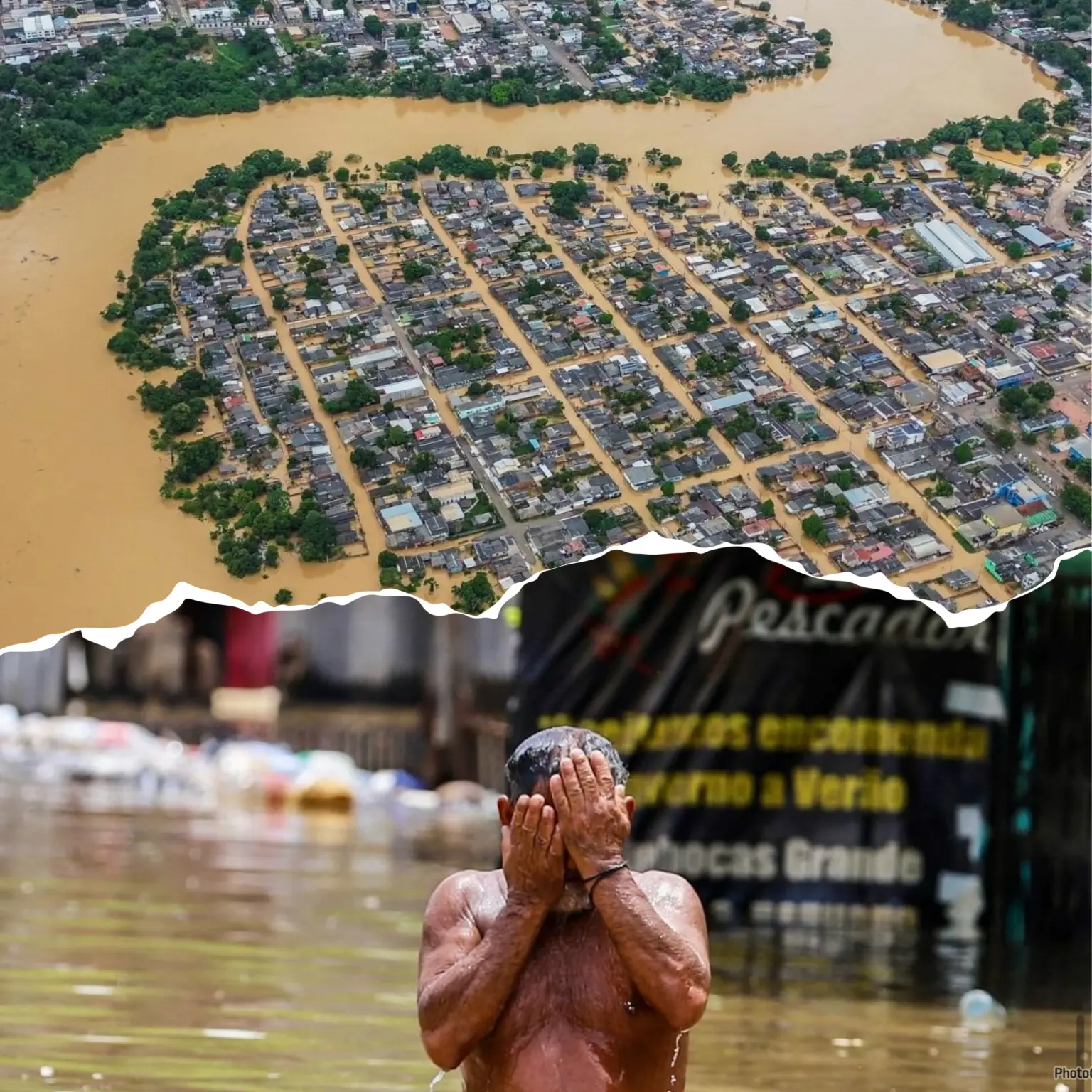 Além das águas turbulentas: uma história de confiança, fé e solidariedade