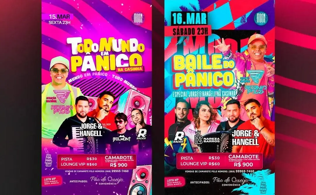 Anão do Pânico na Moon, Divas do Rock e baladinha na Infinity: como curtir o fim de semana na capital