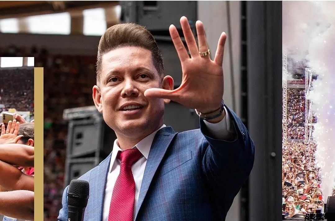 Bruno Leonardo, um novo líder evangélico no país, parou Brasília em concentração de fieis