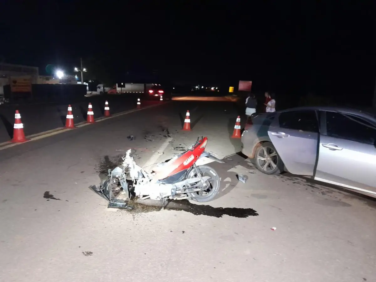 Acidente aconteceu na BR-364/Foto: ContilNet