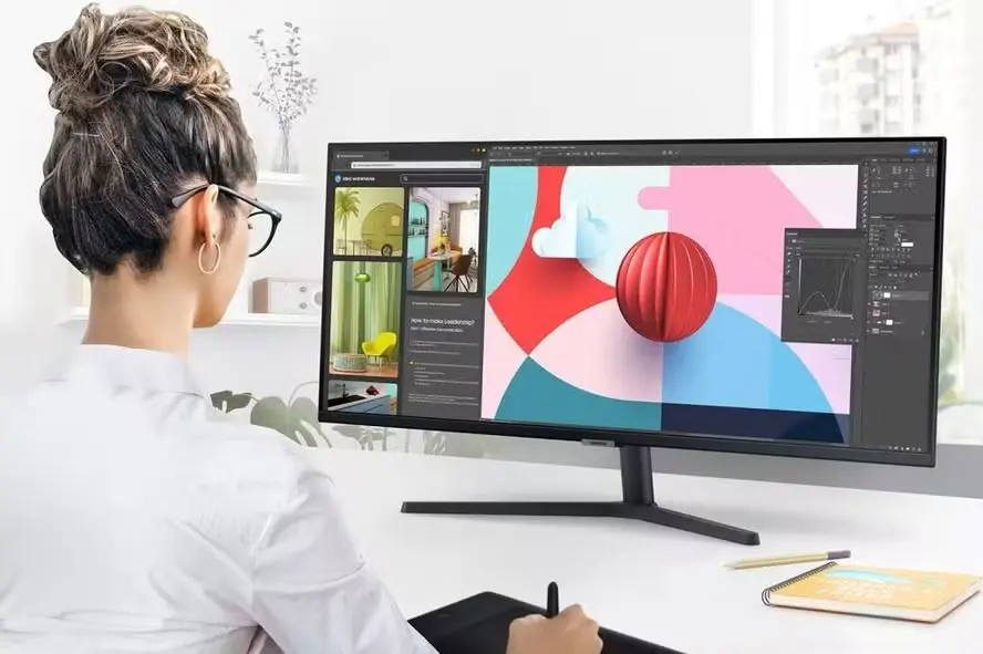 Samsung lança monitor de 34 polegadas que exibe até 1 bilhão de cores